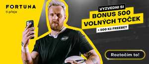 Fortuna registrační bonus