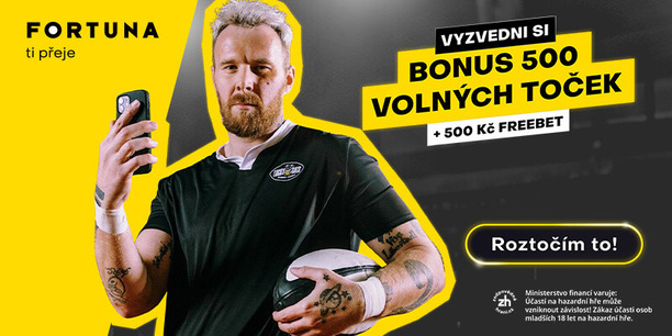 Fortuna registrační bonus
