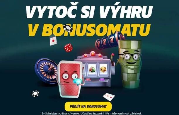 Bonusomat Sazka: přijďte si pro bonusy každý den