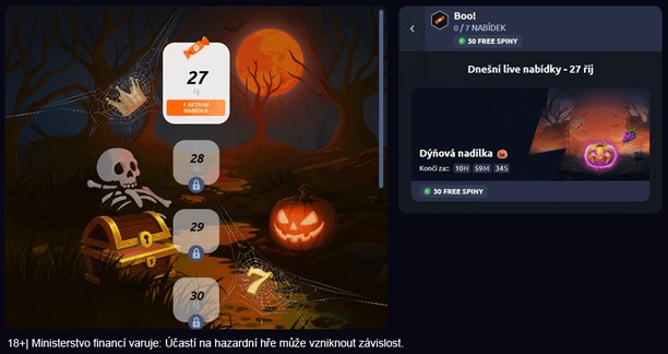 Halloweenský kalendář pro hráče automatů Halloweenský kalendář pro hráče automatů
