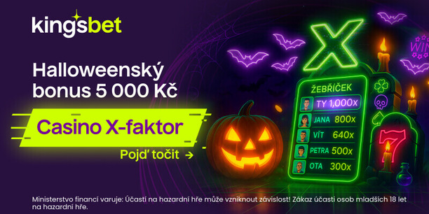 Halloweenský Xfaktor od Kingsbetu Halloweenský Xfaktor od Kingsbetu