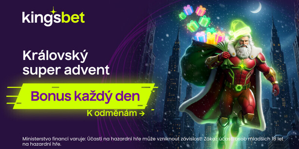 Královský Super Advent v&nbsp;Kingsbet casinu