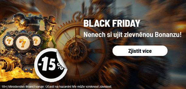 Black Friday přináší do Apollo Games casina slevy na promo akce